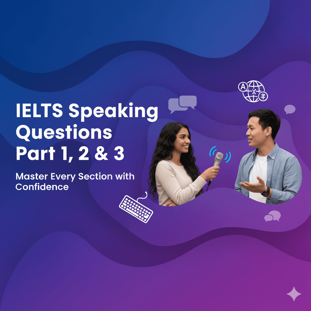 Mastering IELTS Speaking: Questions, Answers & Strategies for Band 7+